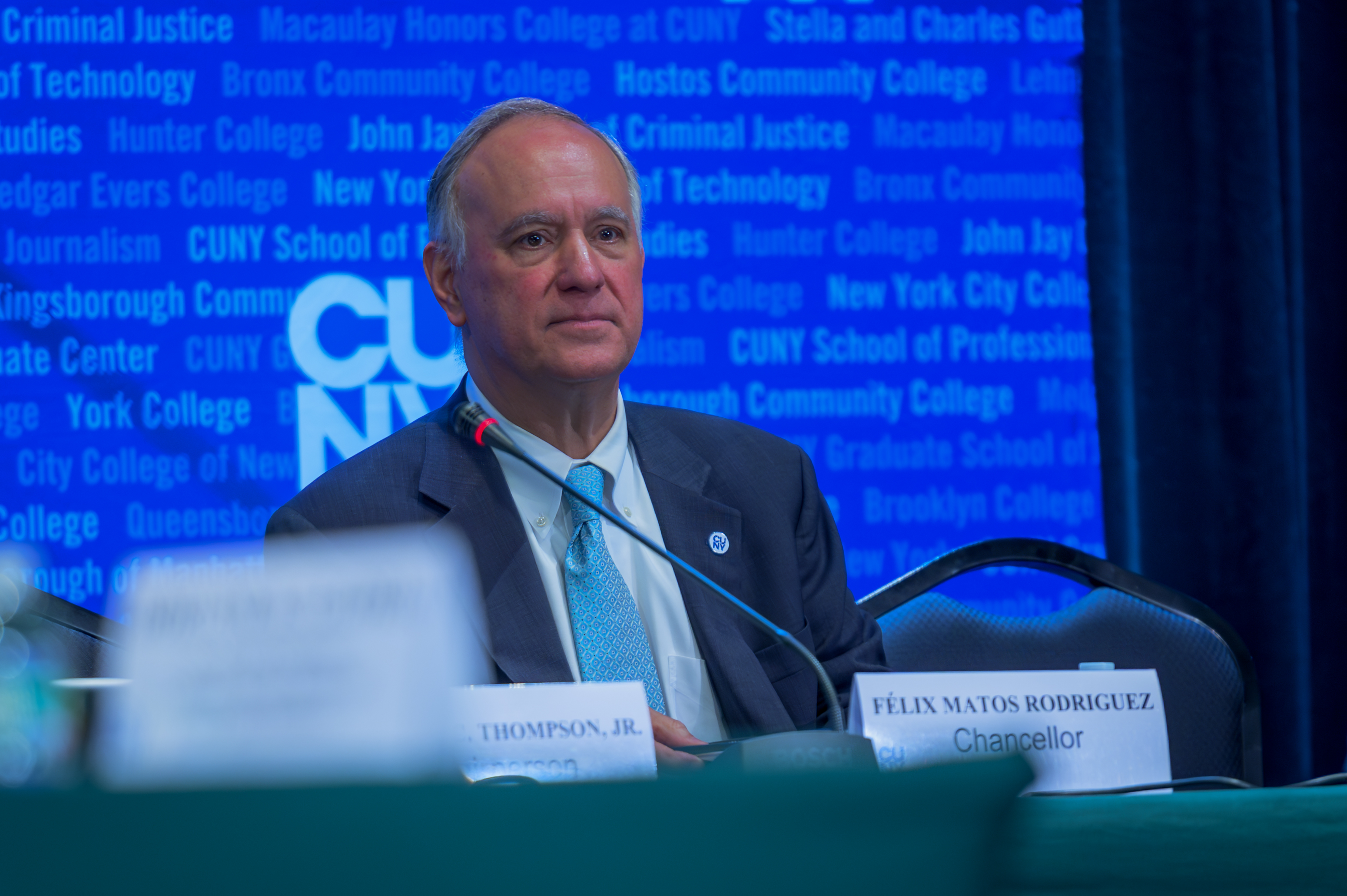 CUNY Chancellor Félix V. Matos Rodríguez