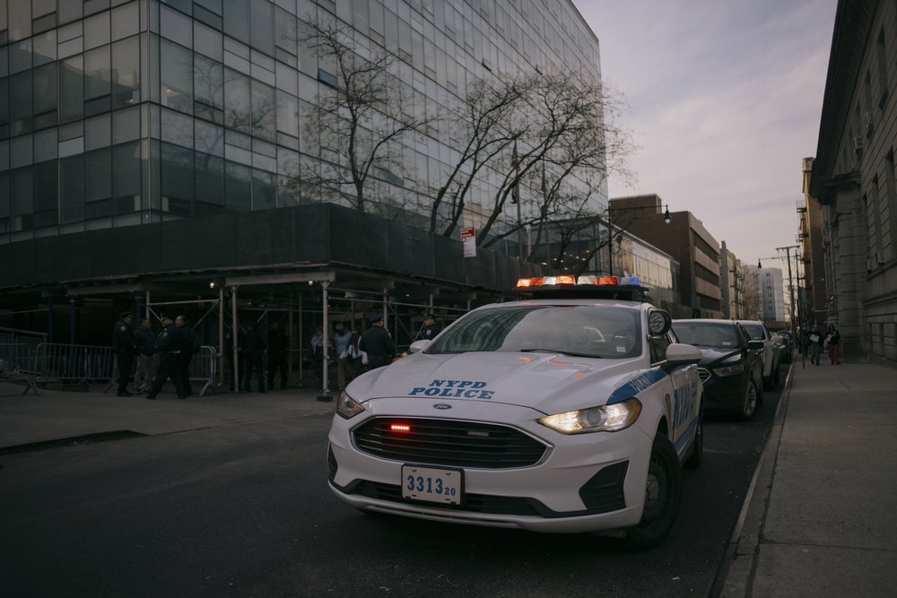 An NYPD patrol car.