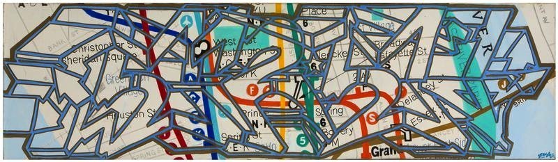 Josh (Stash) Franklin, Map I, 1987