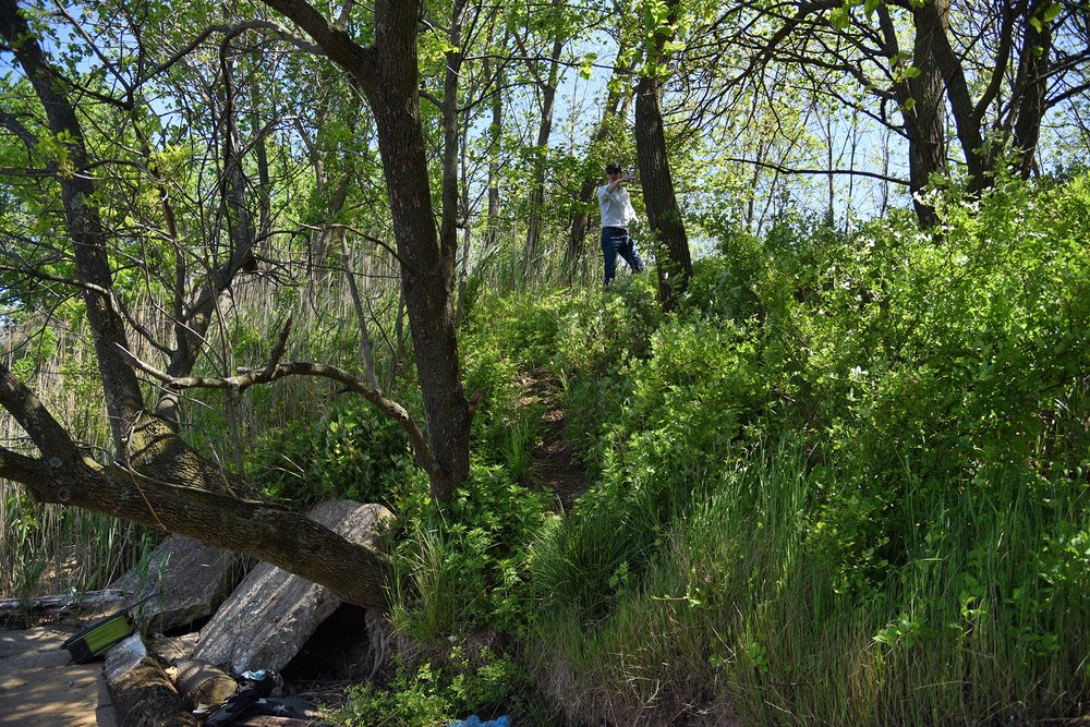 Boone Davis, the president & CEO of Atlantic Offshore Terminals, at the proposed site of the Arthur Kill Terminal on Staten Island.