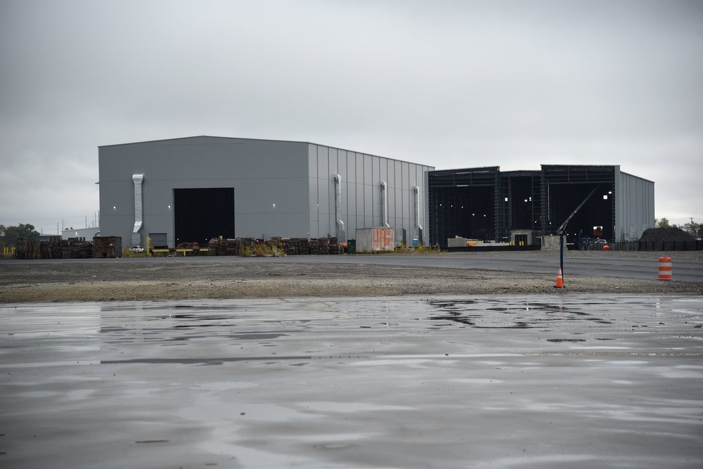 A new offshore wind manufacturing facility is under construction at the Port of Paulsboro, and will soon begin constructing the monopile towers needed for New Jersey’s offshore wind farms.