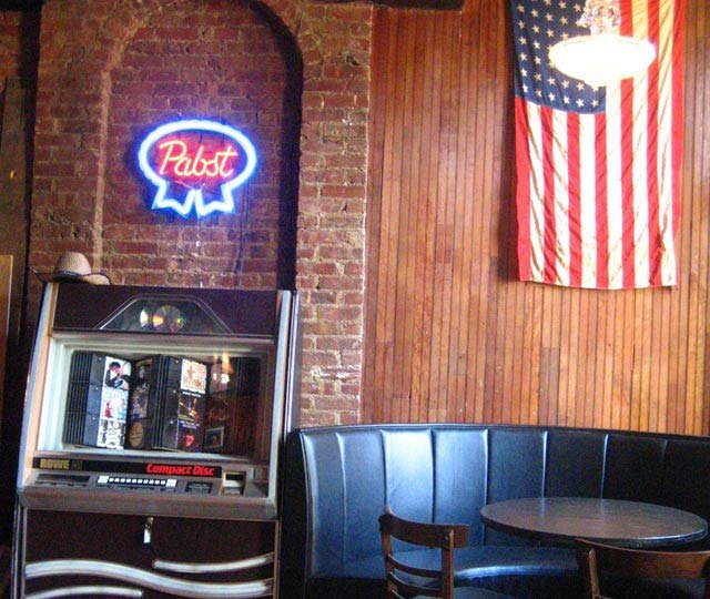 030711ladyjay.jpg Lady Jay's: When you've had enough of shuffleboard, give shuffle bowling a shot. Lady Jay's is starting a PBR-sponsored shuffle bowling league, with $2 PBR for all league play. Pair that with other $6 beers, a country jukebox and an open backyard in the summer and it'll be hard to leave. Just watch out for the picklebacks.633 Grand Street, Brooklyn; (718) 387-1029