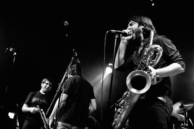 033116AprilGuide2.jpg Sure, Turkish psych-rock, Soul Train, and Spaghetti Westerns are all pretty cool on their own, but when you blend them together you get one of the hippest damn groups on the planet. NYC's own Budos Band will play Brooklyn Bowl this month, and their sprawling approach to making instrumental funk is not to be missed. Or taken lightly. Using Middle Eastern scales and vintage noir sounds, the group deals in mysterious vamps and high-drama crescendos that leads right to the very edge of what R&B music is as we know it. It'll freak you out a little bit, sure, but don't be surprised if you end up dancing.Saturday, April 2nd, 6 p.m. // Brooklyn Bowl, 61 Wythe Avenue, Brooklyn // Tickets $20