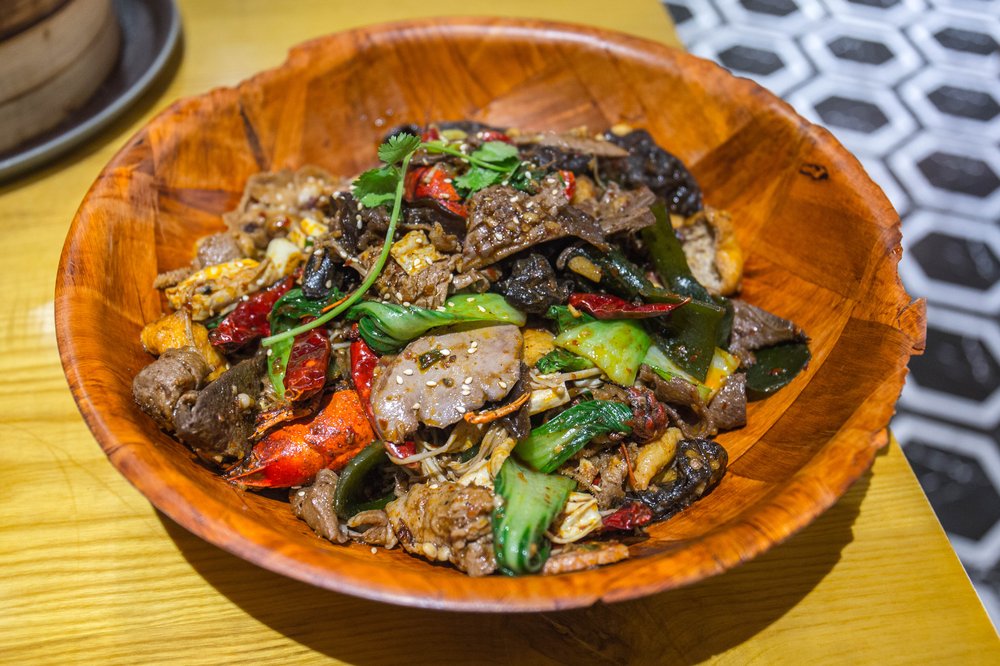 047374715laoma-13-jpg.jpeg Dry Pot with about 12 ingredients ($28.79, serves two)<br/>