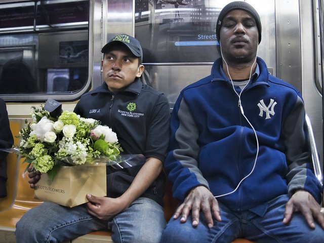 A delivery man from Scotts Flowers NYC onegrove's flickr