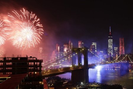 The fireworks in 2014.
