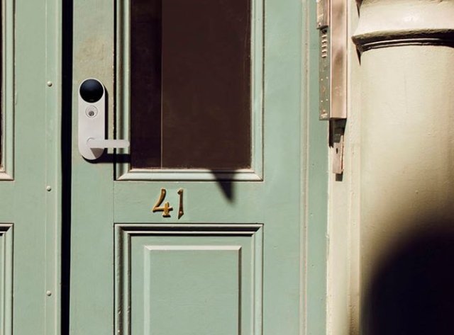 A Latch M-series keyless entrance, via Latch's website.
