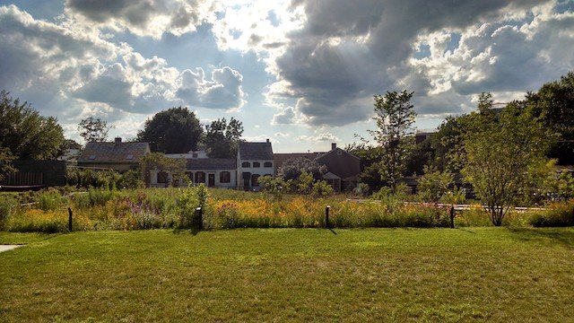 The homes at Weeksville Heritage Center.
