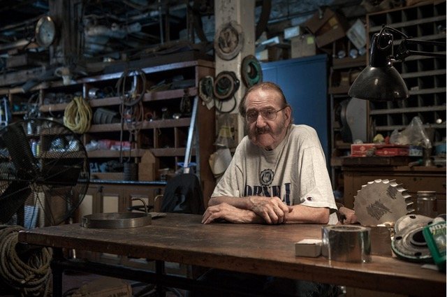 Conrad Milster in the Pratt steamplant