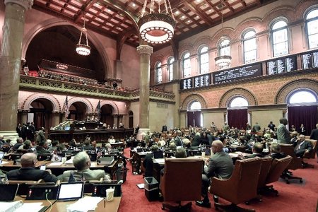 The State Assembly in Albany.