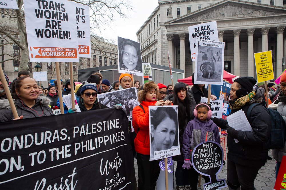 At Foley Square (<a href="https://www.gretchenrobinette.com/">Gretchen Robinette</a> / Gothamist)