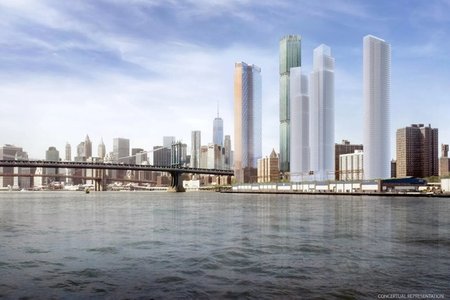 The proposed Two Bridges development.
