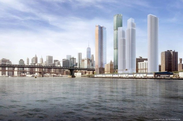 The proposed Two Bridges development.