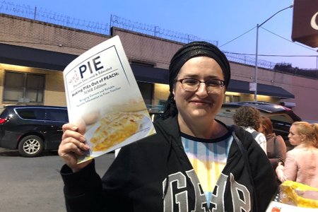 Anna Barkovski, who came out Tuesday night in an attempt to change the minds of anti-vaxxers.