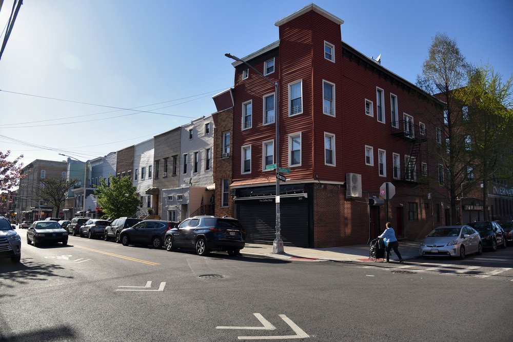 A quiet block in Brooklyn that sits in the Meeker Avenue superfund site.