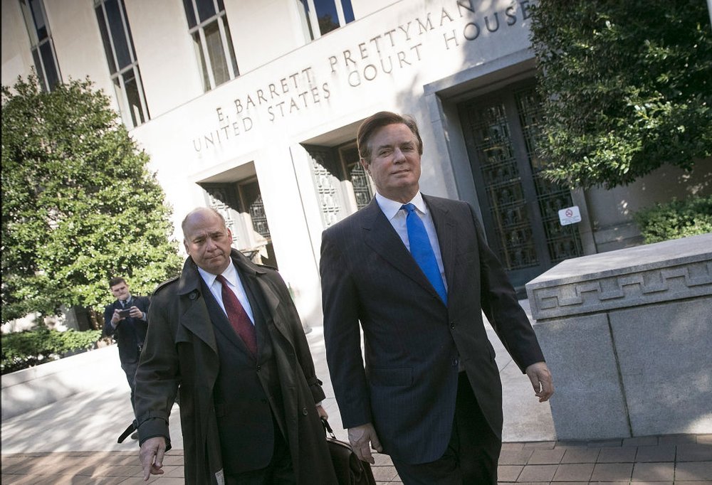 Paul Manafort on October 30, 2017 <br>