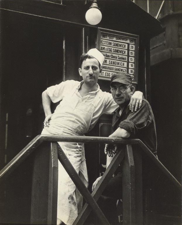 Second Avenue Lunch, New York, 1933