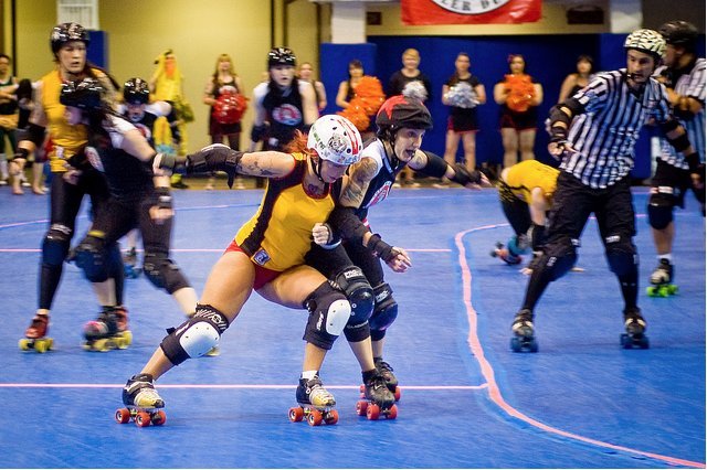 082112skateshowdown.jpg Watch some bad-ass ladies battle it out in the rink at the Empire Skate Showdown Return of the Jammer, a day-long roller derby competition on Long Island. Ten teams from across the state will compete in flat track, bracket bouts throughout the day, culminating in a championship game between the two best teams. DJs will be spinning, Long Ireland Brewery beers will be flowing and beat-downs of epic proportions will unfold in front of your eyes. Will the Hellions of Troy prevail or will the Long Island Roller Rebels claim victory? You'll have to be there to find out!Saturday, September 1st, 12 p.m. to 10 p.m. // Skate Safe America // Tickets $10 advance and door