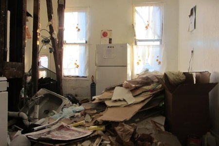 Don't let this happen to your apartment, capisce?