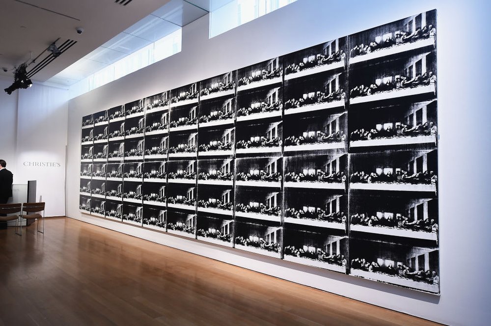 0db1edbcdgettyimages-859765316-jpg.jpeg Christie's unveils Andy Warhol's 'Sixty Last Suppers' <br>