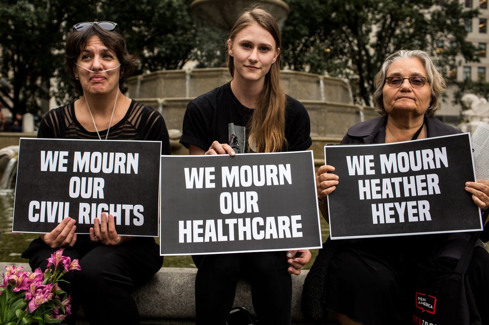 0f8eb7e51081317trumptowerprotest-3-jpg.jpeg Dressed in funereal black, Laura Wolfson, Adrienne Bixler, and Marion Lipshutz demonstrated quietly against President Trump near the Plaza Hotel Monday afternoon.</br>