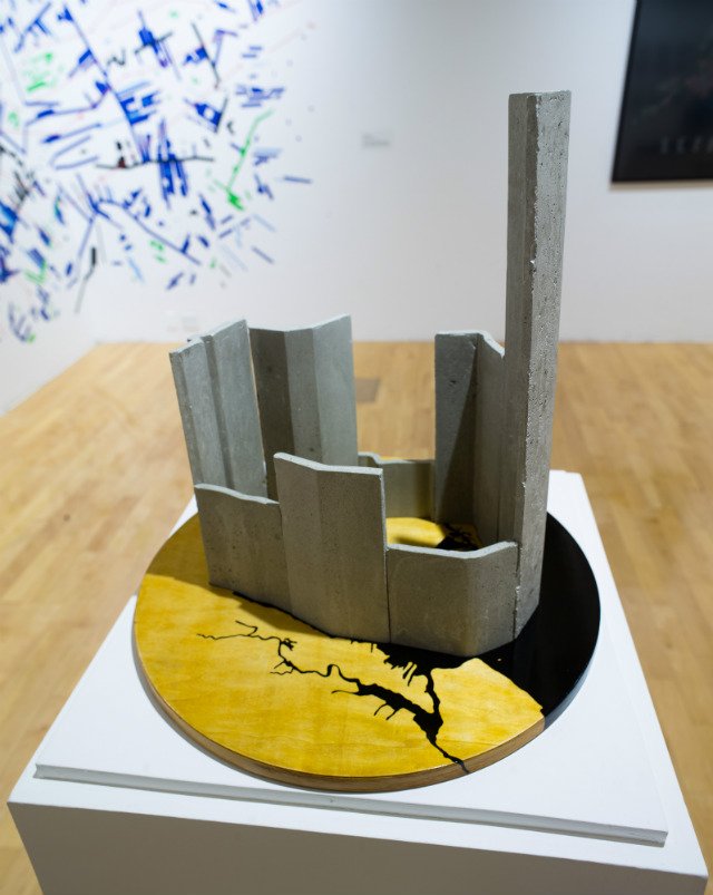 101717here7.jpg Pratt Manhattan GalleryInstallation view, "You Are Here NYC: Art, Information, and Mapping"