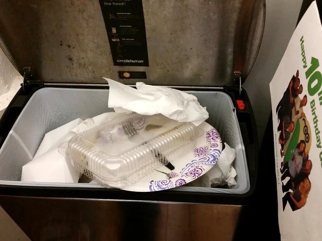 That plastic fork can be recycled too.