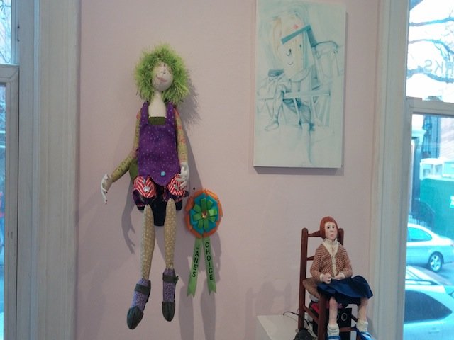 112414crabt.jpg The winning doll- "Ariel" by Clarissa Crabtree.