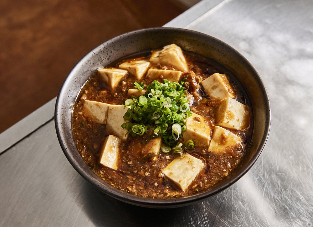A bowl of tofu