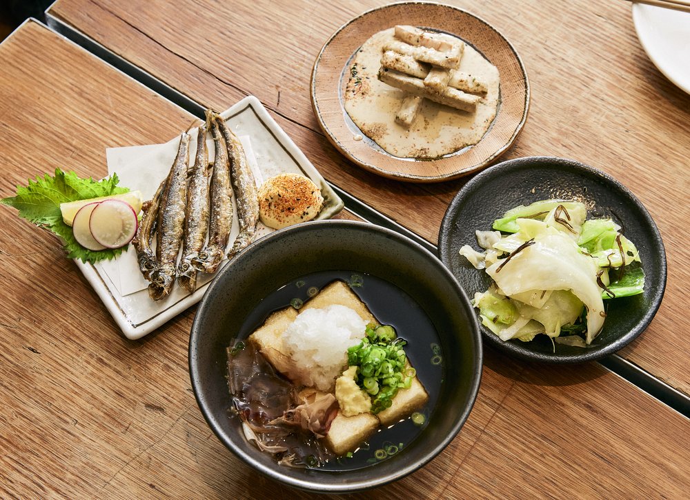 A plate of tapas.