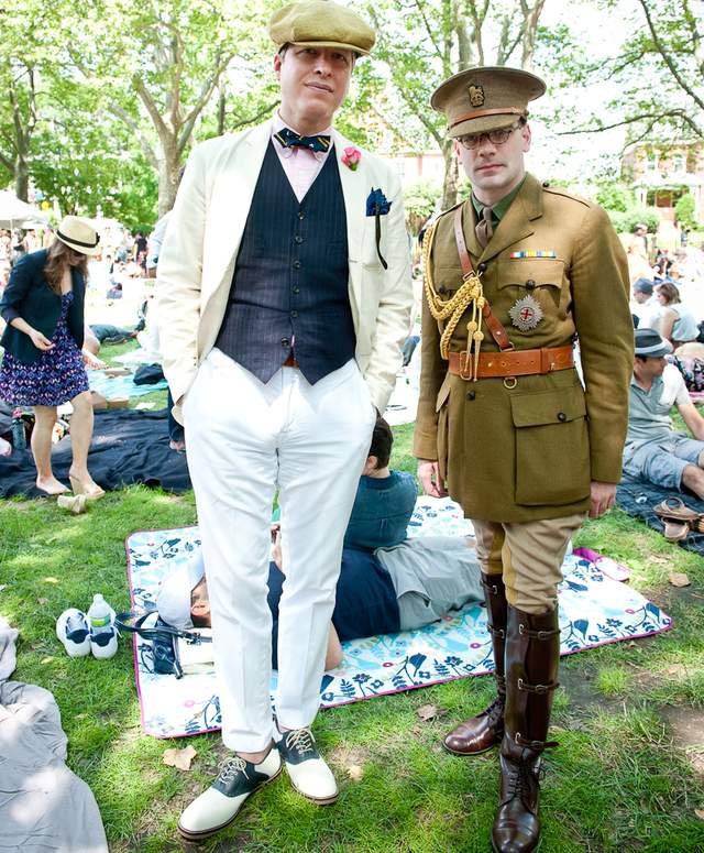 Hipster Cop at the Jazz Age Lawn Party. (<a href="http://flavors.me/gabiporter">Gabi Porter</a>)