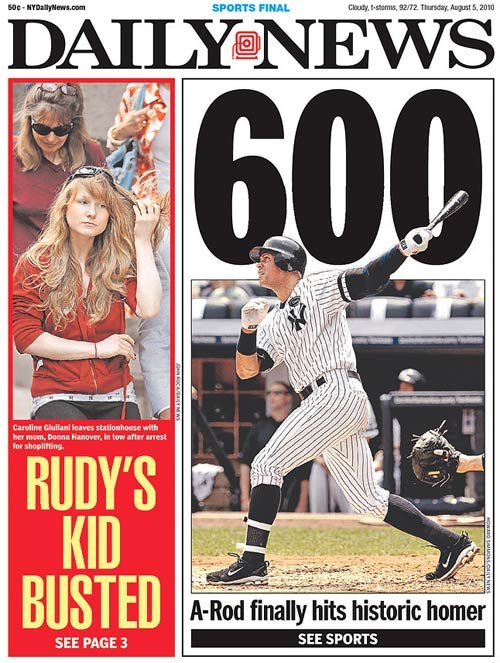 2010_07_carog5.jpg The Daily News found A-Rod's 600th home run a little more interesting