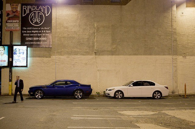 Parking in midtown is much easier at night