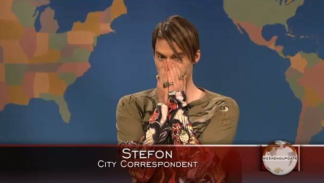 2011_05_snltfstefon.jpg Stefon gives his tips for Mother's Day in NYC: How about Uhhhhh, a bicurious beach party in the middle of the West Side Highway, from party promoter Baloney Danza?