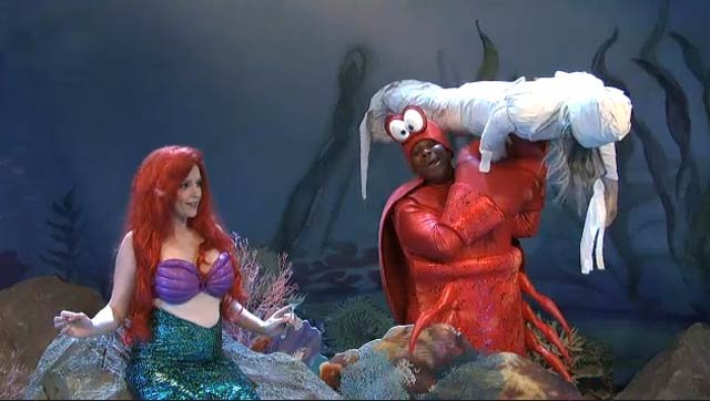 2011_05_snltfundersea.jpg What happens when the Little Mermaid and her friends find a body wrapped in a shroud.