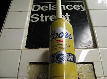 Sweet Banquet Beer is safe in the Empire State, via Bowery Boogie's Flickr