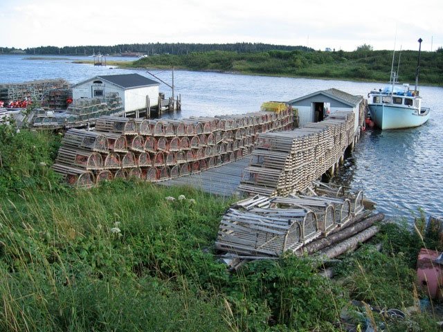 2012_5_fourchu5.jpg Lobster traps in Fourchu