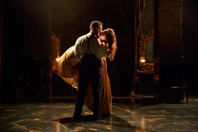 Giorgio carrying Clara away in the CSC revival of Passion