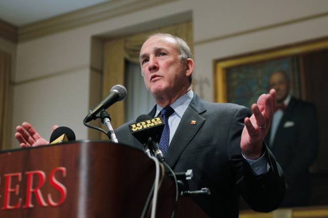 Rutgers President Robert Barchi