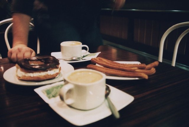 Churros at breakfast