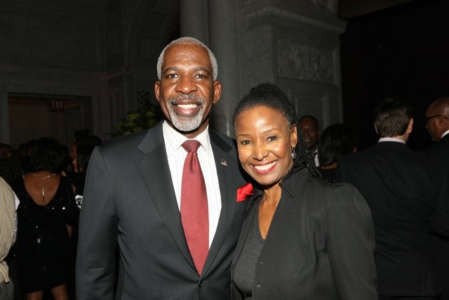 B. Smith with husband Dan Gasby last year