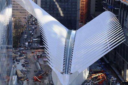 The Oculus in late January