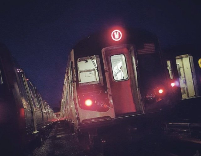 The W train wakes up