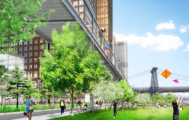 Initial renderings