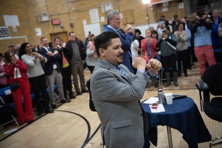 New York City Schools Chancellor Richard Carranza has openly talked about having to learn English as a child enrolled in public school. His family spoke only Spanish.