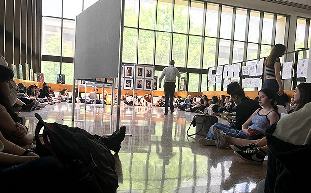 Hundreds of LaGuardia High School students staged a sit-in of school hallways on May 31, ultimately resulting in the removal of the school's principal, Lisa Mars.