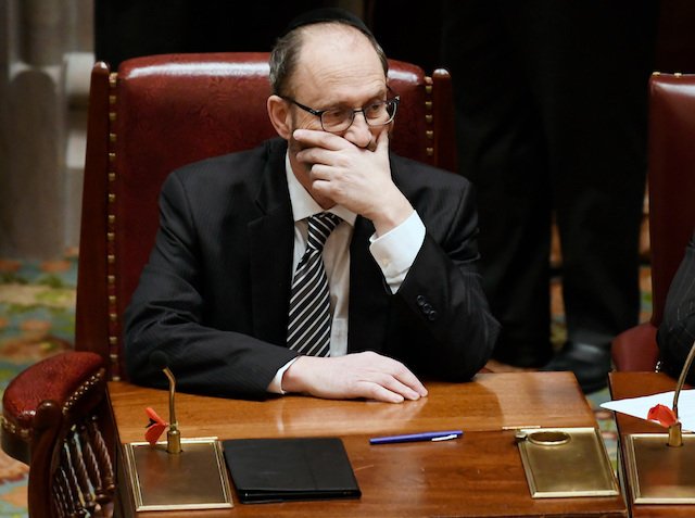 Following years of caucusing with Republicans, Democratic Senator Simcha Felder will return to the fold of his own party.