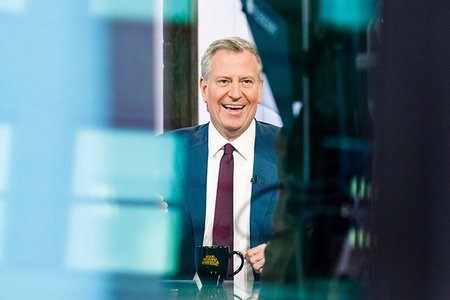 Mayor Bill de Blasio at Good Morning America on May 16, 2019