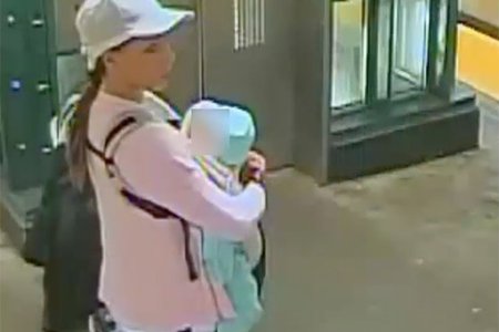 Screenshot of suspect in subway assault