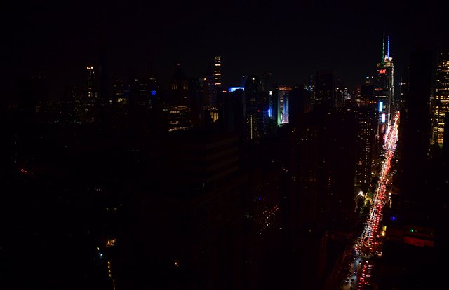 Photograph from the July 13, 2019 blackout